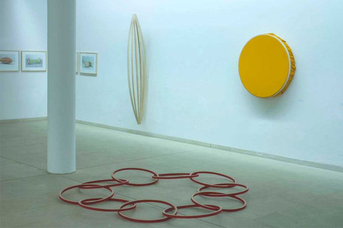 Ausstellung Kunstmuseum Baden Objekte und 3D Zeichnungen